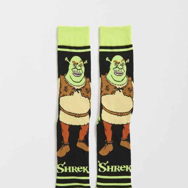 Shrek Licensed Crew Socks - Swag