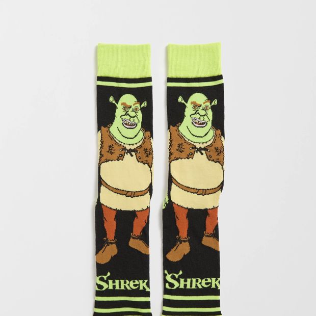 Shrek Licensed Crew Socks - Swag
