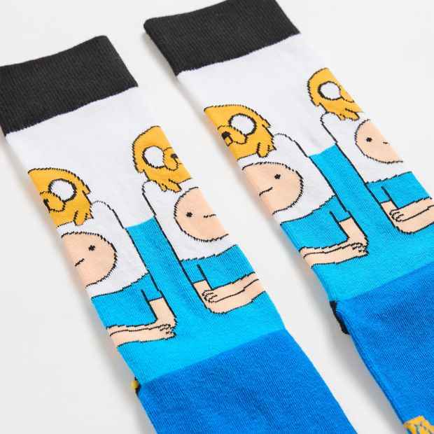 Adventure Time Licensed Crew Socks - Swag