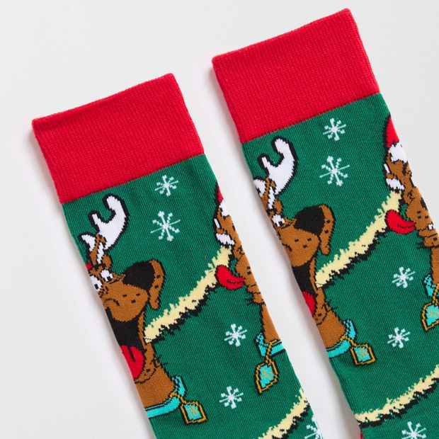 Scooby Doo Christmas Licensed Crew Socks - Swag