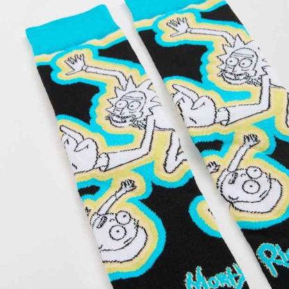 Character Print Crew Socks - Cotton Blend