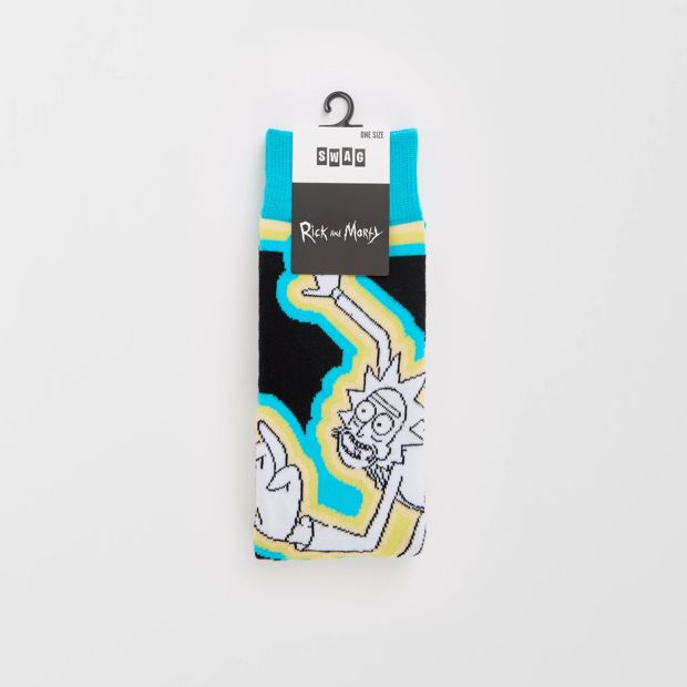Swag Rick & Morty Crew Socks