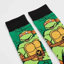 Graphic Print Crew Socks - Cotton Blend