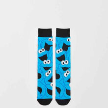Character Print Crew Socks - Cotton Blend