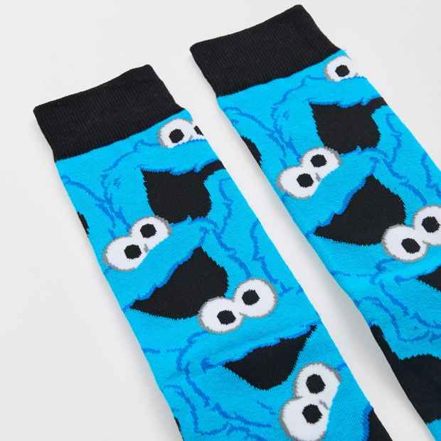 Character Print Crew Socks - Cotton Blend