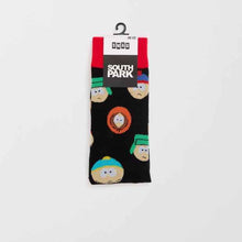 Character Print Crew Socks - Cotton Blend