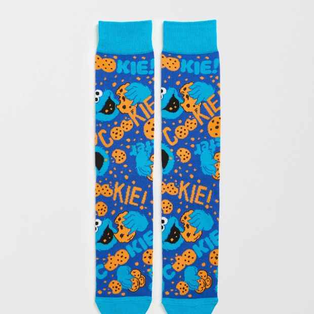 Swag Sesame Street Cookie Monster Crew Socks