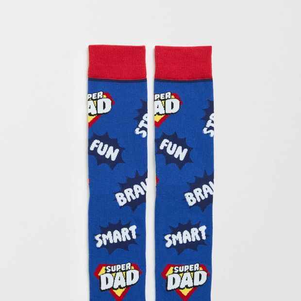 Swag Printed Crew Socks