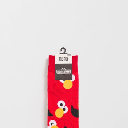 Swag Licensed Crew Socks - Sesame Street Elmo