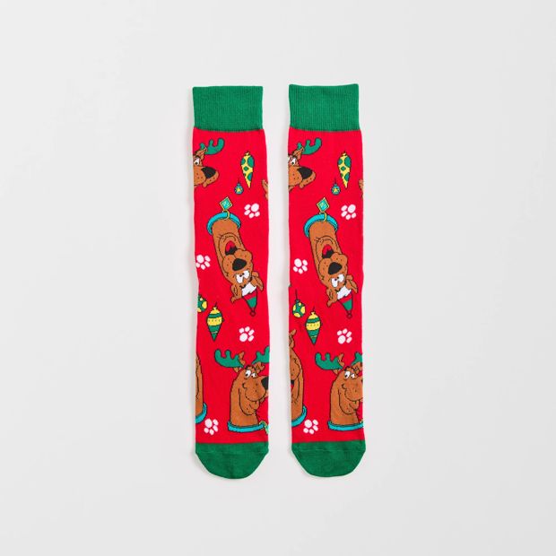 Swag Licensed Crew Socks - Christmas Scooby Doo