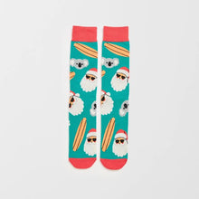 Swag Crew Socks - Christmas Aussie BBQ Santa