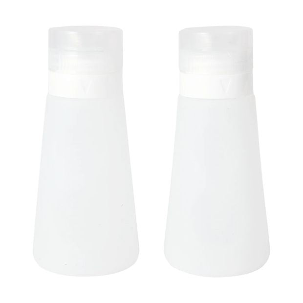 2 Pack Travel Solutions Silicone Bottles