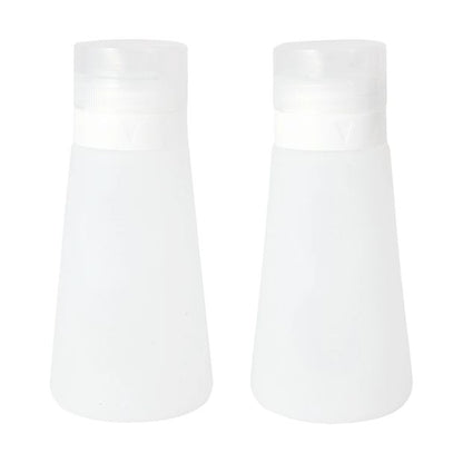 2 Pack Travel Solutions Silicone Bottles