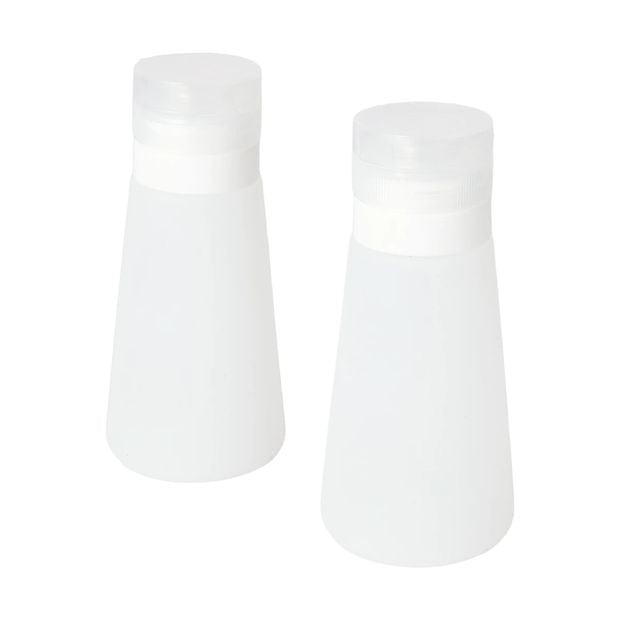 2 Pack Travel Solutions Silicone Bottles