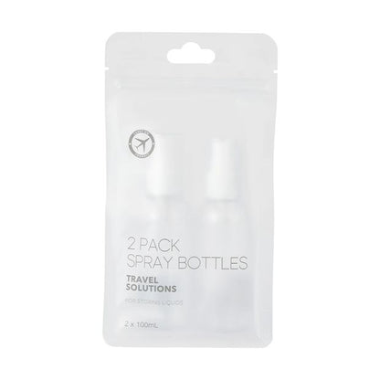 2 Pack Travel Solutions Spray Bottles