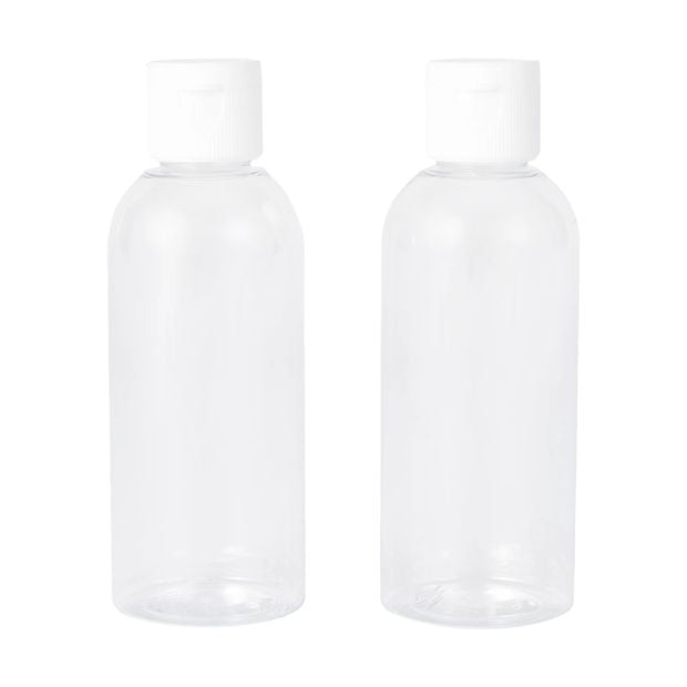 2 Pack Travel Solutions Flip Top Bottles