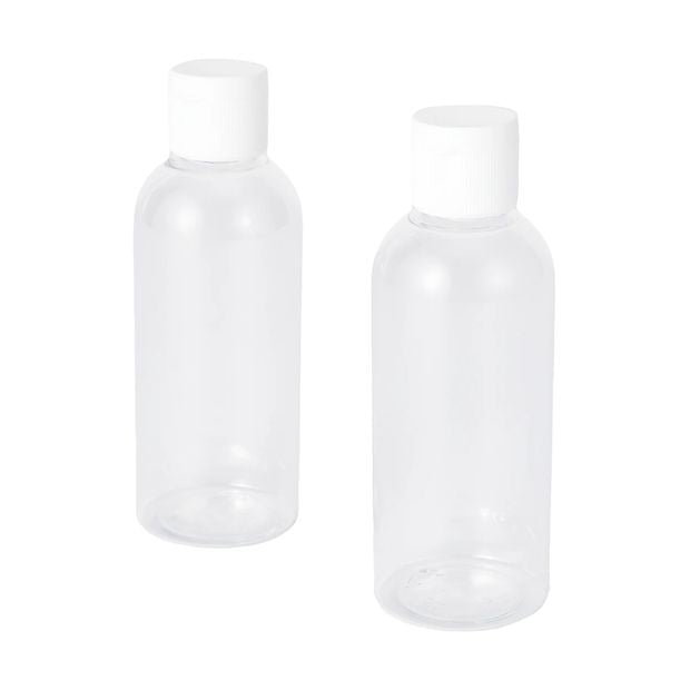 2 Pack Travel Solutions Flip Top Bottles