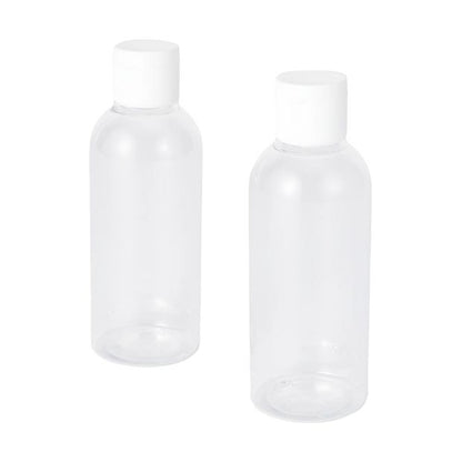 2 Pack Travel Solutions Flip Top Bottles