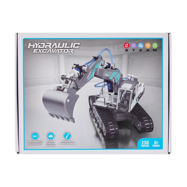 Hydraulic Excavator, 130 Pieces - Anko