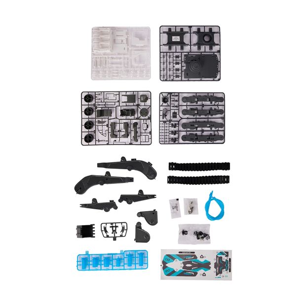 Hydraulic Excavator, 130 Pieces - Anko