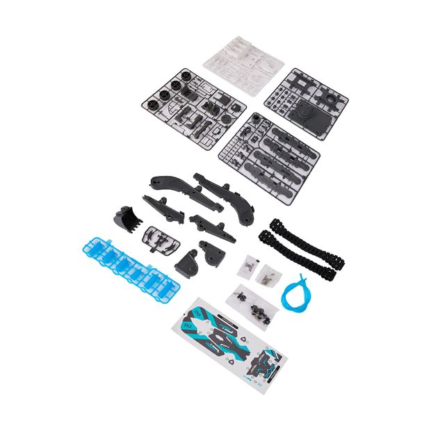 Hydraulic Excavator, 130 Pieces - Anko