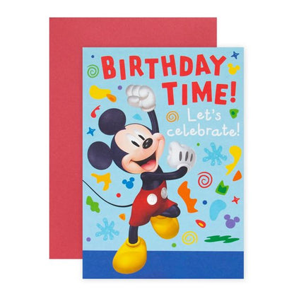 Hallmark Disney Junior Birthday Card - Mickey