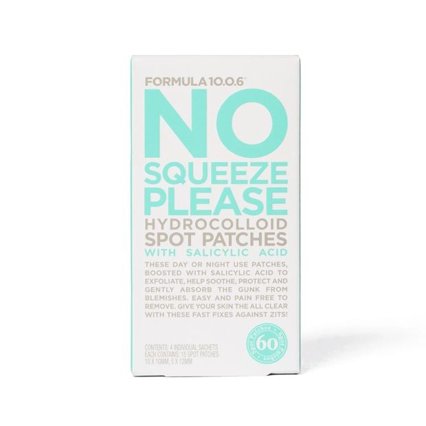 Formula 10.0.6 No Squeeze Please Spot Patches 60 Pack
