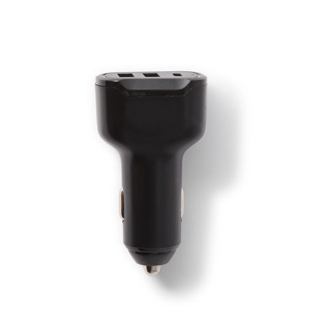Car Charger with USB and USB-C - Anko