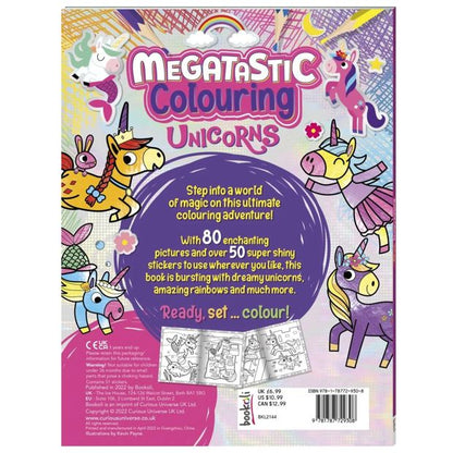 Megatastic Colouring: Unicorns