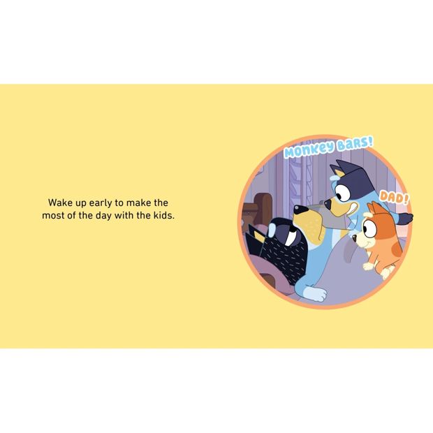 Bluey: The Big Blue Guy's Book of Dad Goals - Book