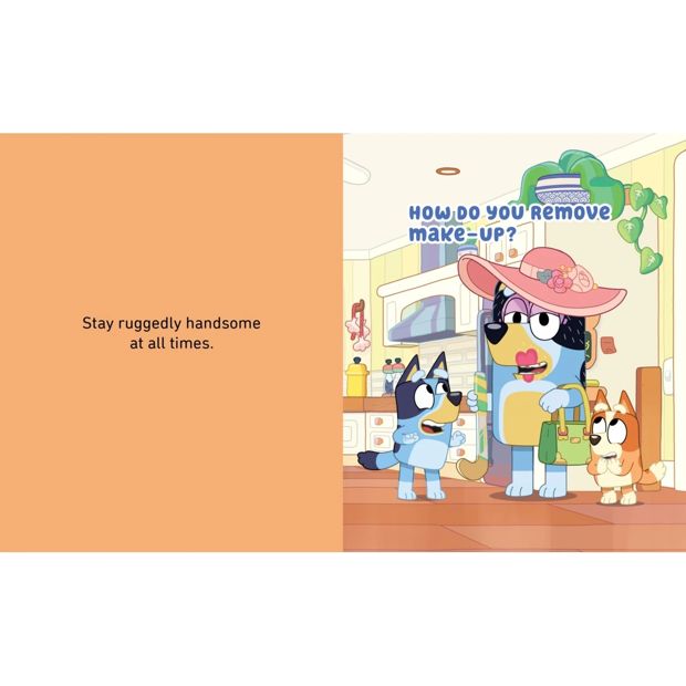 Bluey: The Big Blue Guy's Book of Dad Goals - Book