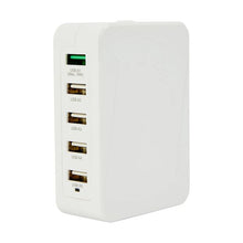 5 Port USB Charger with Travel Plug - Anko