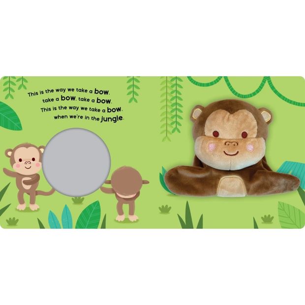 Hand Puppet Book - Cheeky Monkey