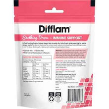 Difflam Soothing Drops + Immune Support Strawberry 20 pack