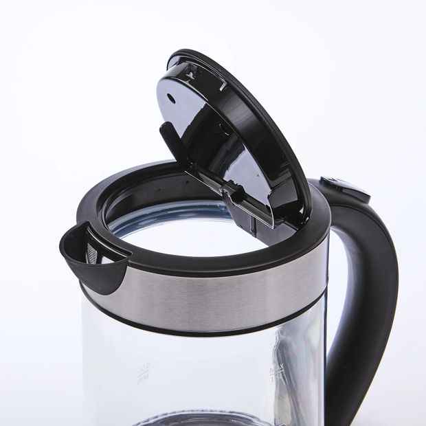 1.5L Transparent Electric Kettle with LED Light