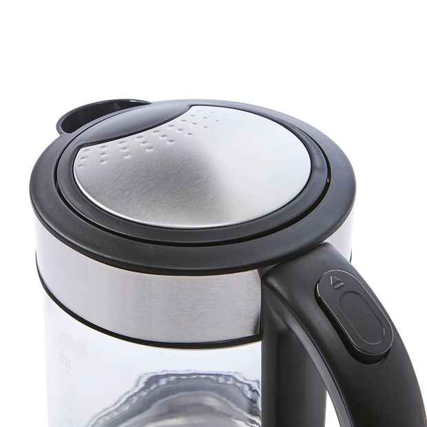 1.5L Transparent Electric Kettle with LED Light