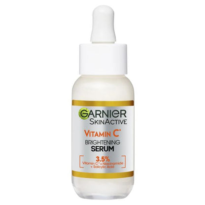 New Garnier SkinActive Brightening Serum - 3.5% Vitamin C, Niacinamide & Salicylic Acid