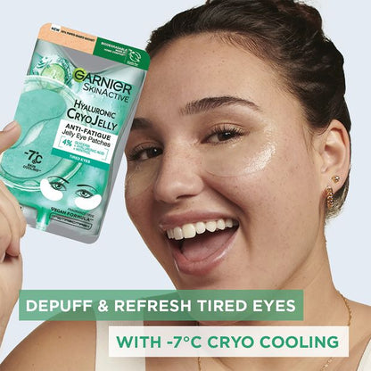 Garnier SkinActive Anti-Fatigue Jelly Eye Patches 5g - Hyaluronic CryoJelly