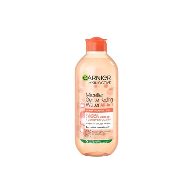 Garnier SkinActive All-in-1 Micellar Gentle Peeling Water - 1% PHA & Glycolic Acid