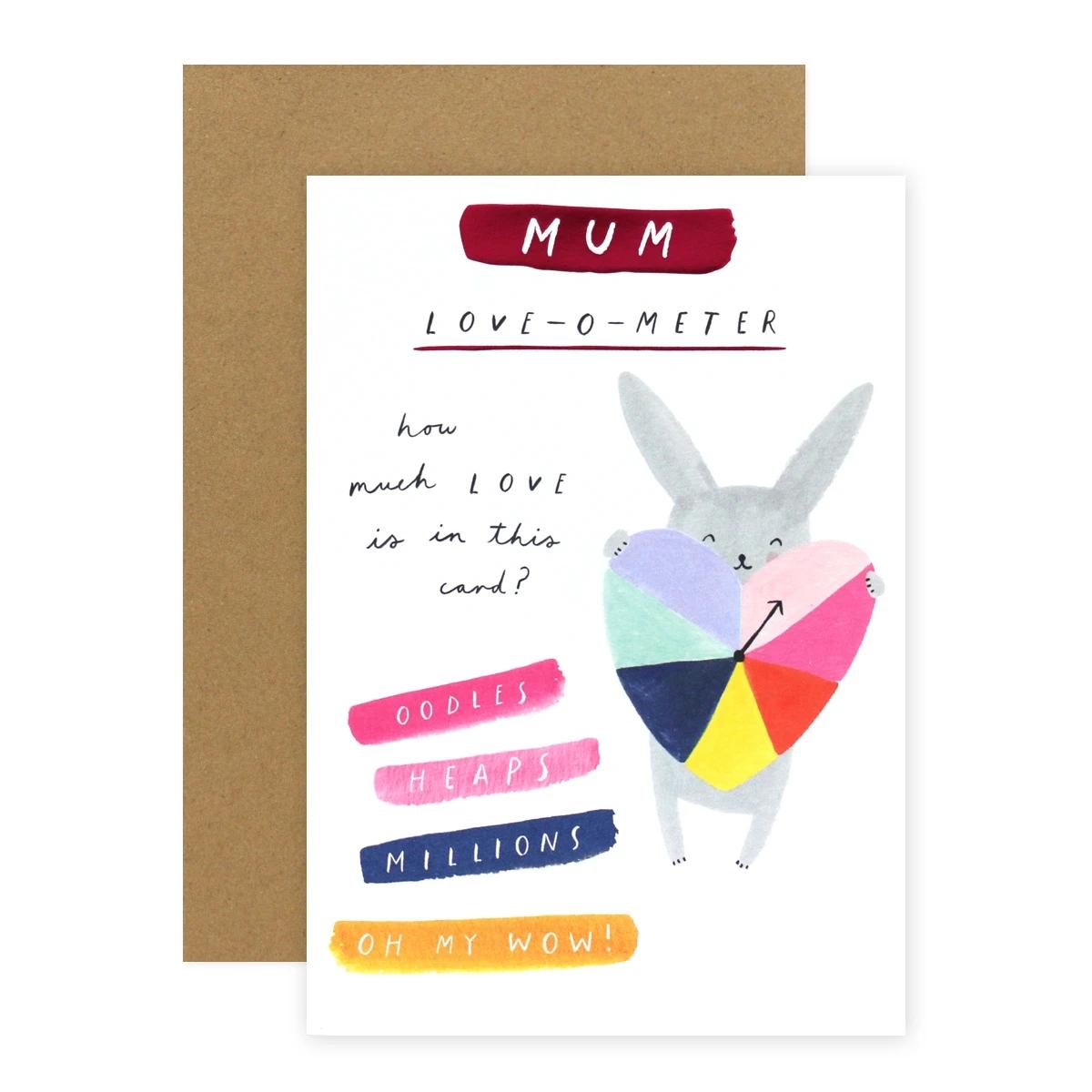 Connections from Hallmark Birthday Card for Mum - Love-O-Meter