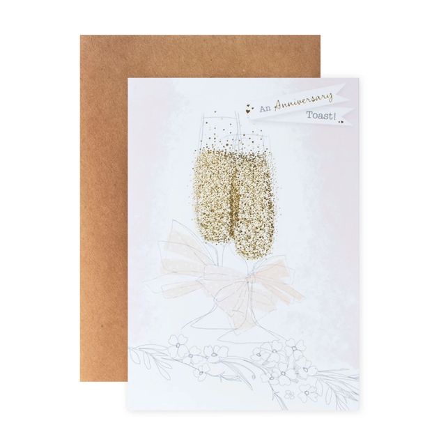 Connections from Hallmark Anniversary Card - A Sparkling Toast