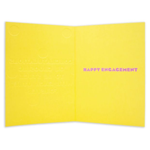Connections From Hallmark Engagement Card - Stuck Forever!