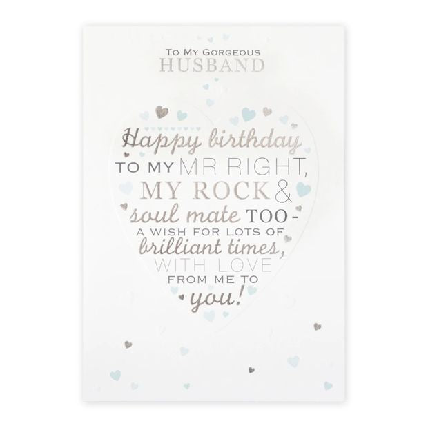 Connections from Hallmark Birthday Card For Husband - Mr Right