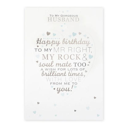 Connections from Hallmark Birthday Card For Husband - Mr Right