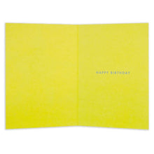 Connections from Hallmark 3rd Birthday Card - Neon and Stars