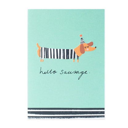 Connections from Hallmark Greeting Card - Hello Sausage