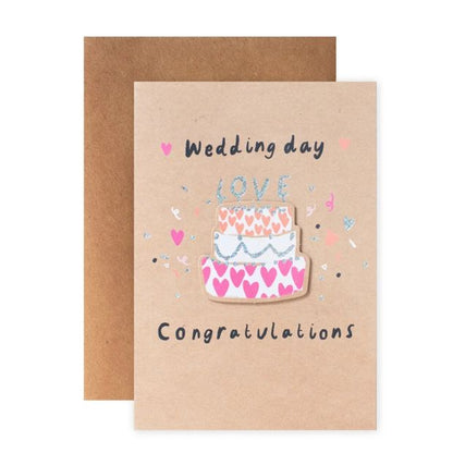 Connections from Hallmark Wedding Congratulations Card - Happiest Day
