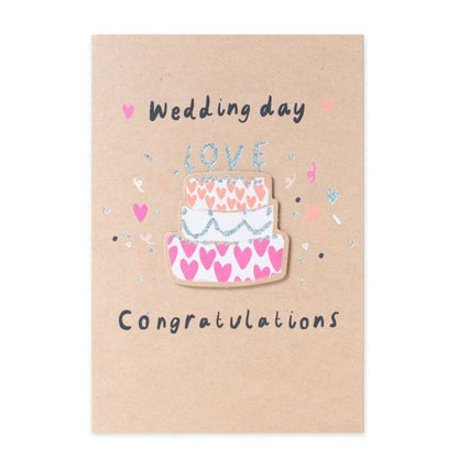 Connections from Hallmark Wedding Congratulations Card - Happiest Day