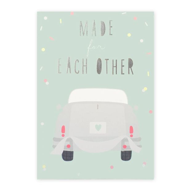 Connections from Hallmark Wedding Congratulations Card - Made For Each Other