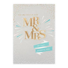 Connections from Hallmark Wedding Congratulations Card - Mr & Mrs